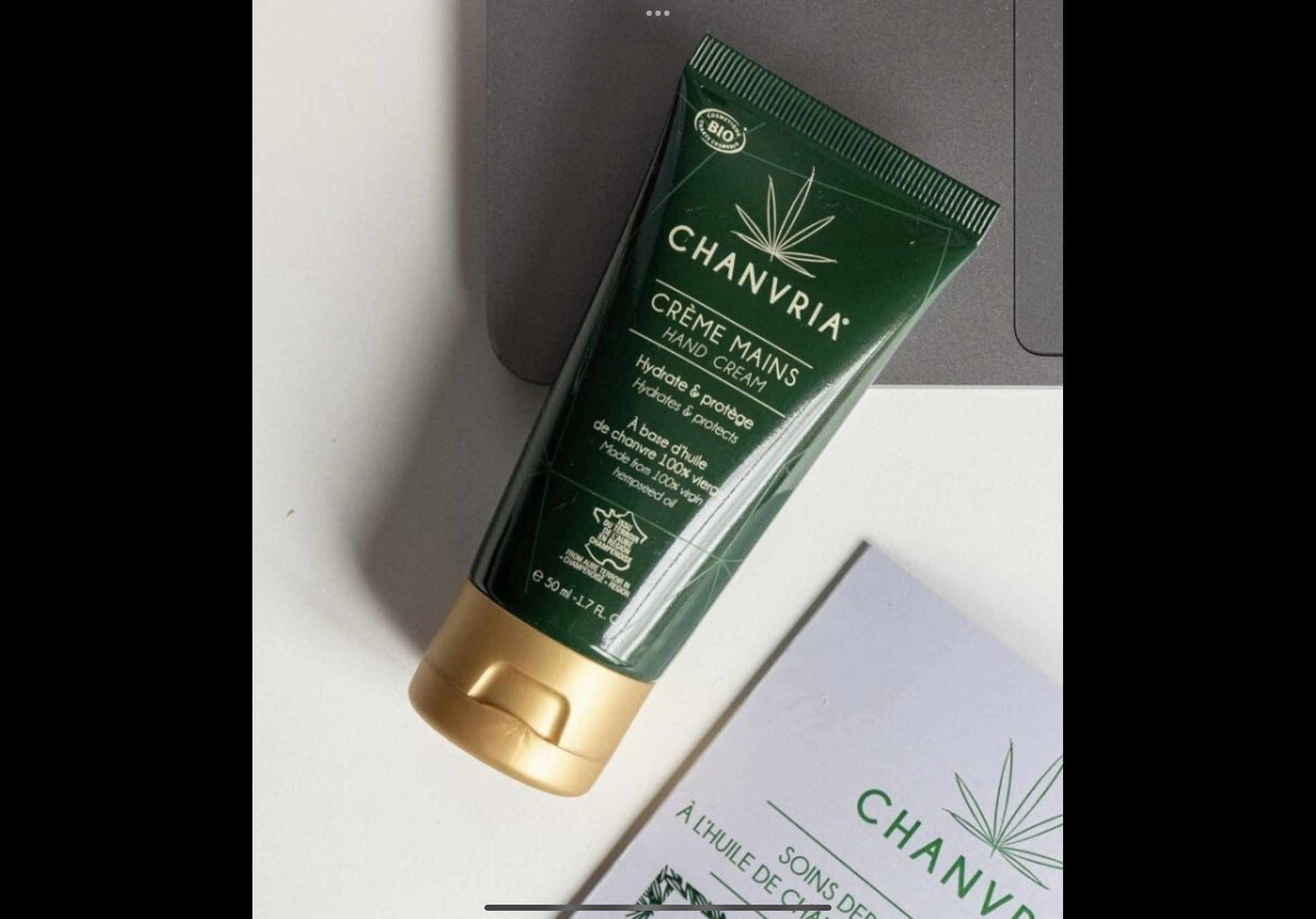 Chanvria notre gamme CBD beauté