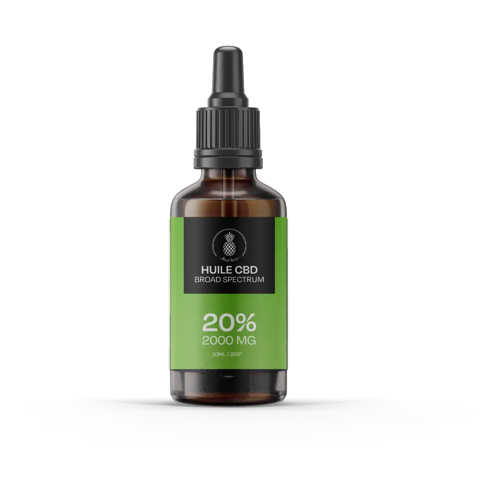 Huile de CBD Broad Spectrum 20%