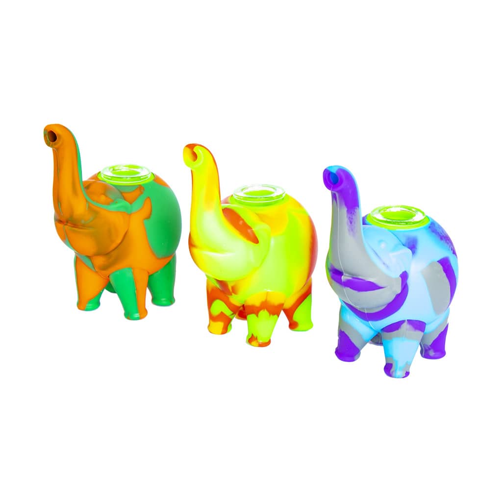 Pipe silicone Éléphants