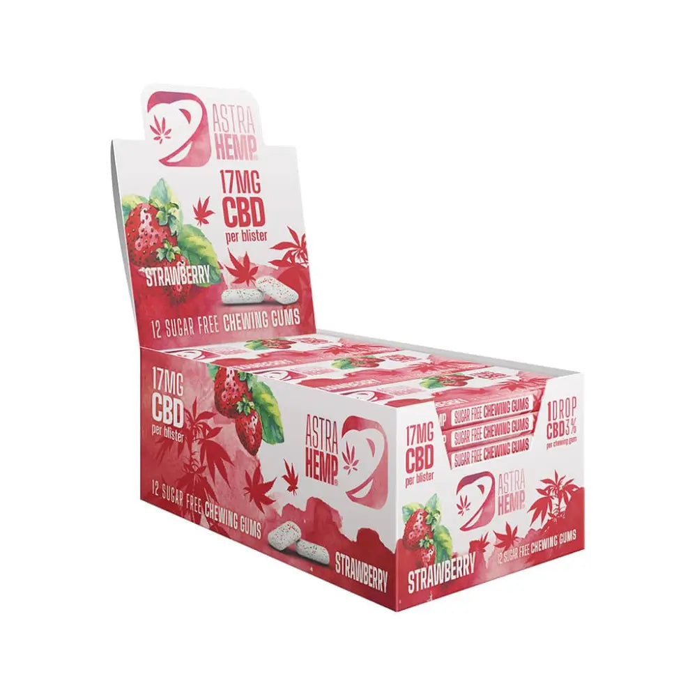 Chewing-gums CBD Fraise