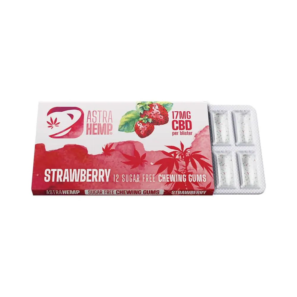 Chewing-gums CBD Fraise